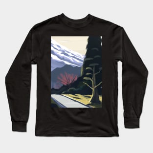 Path to a mountain Long Sleeve T-Shirt